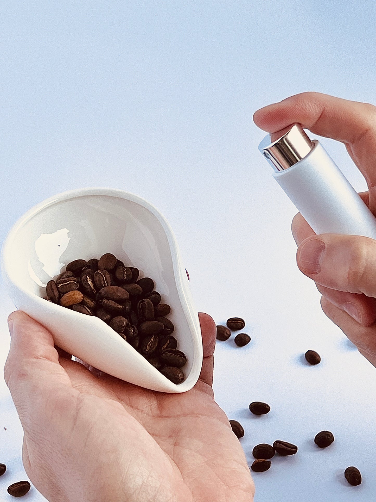 Taza dosificadora de café + pulverizador