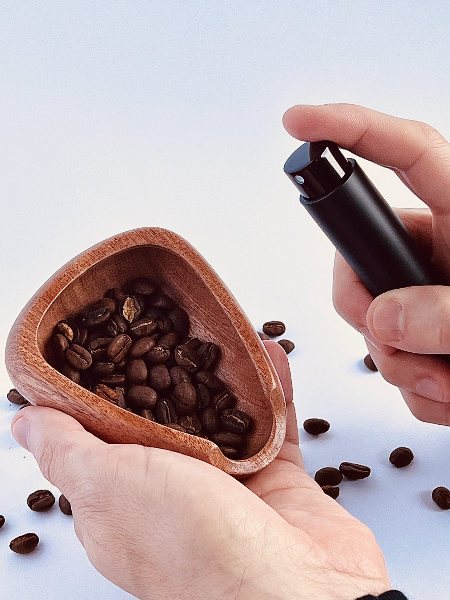Taza dosificadora de café + pulverizador