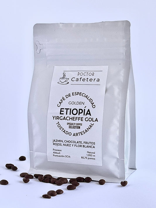Café de especialidad Etiopía - Yirgacheffe Gola - 250gr