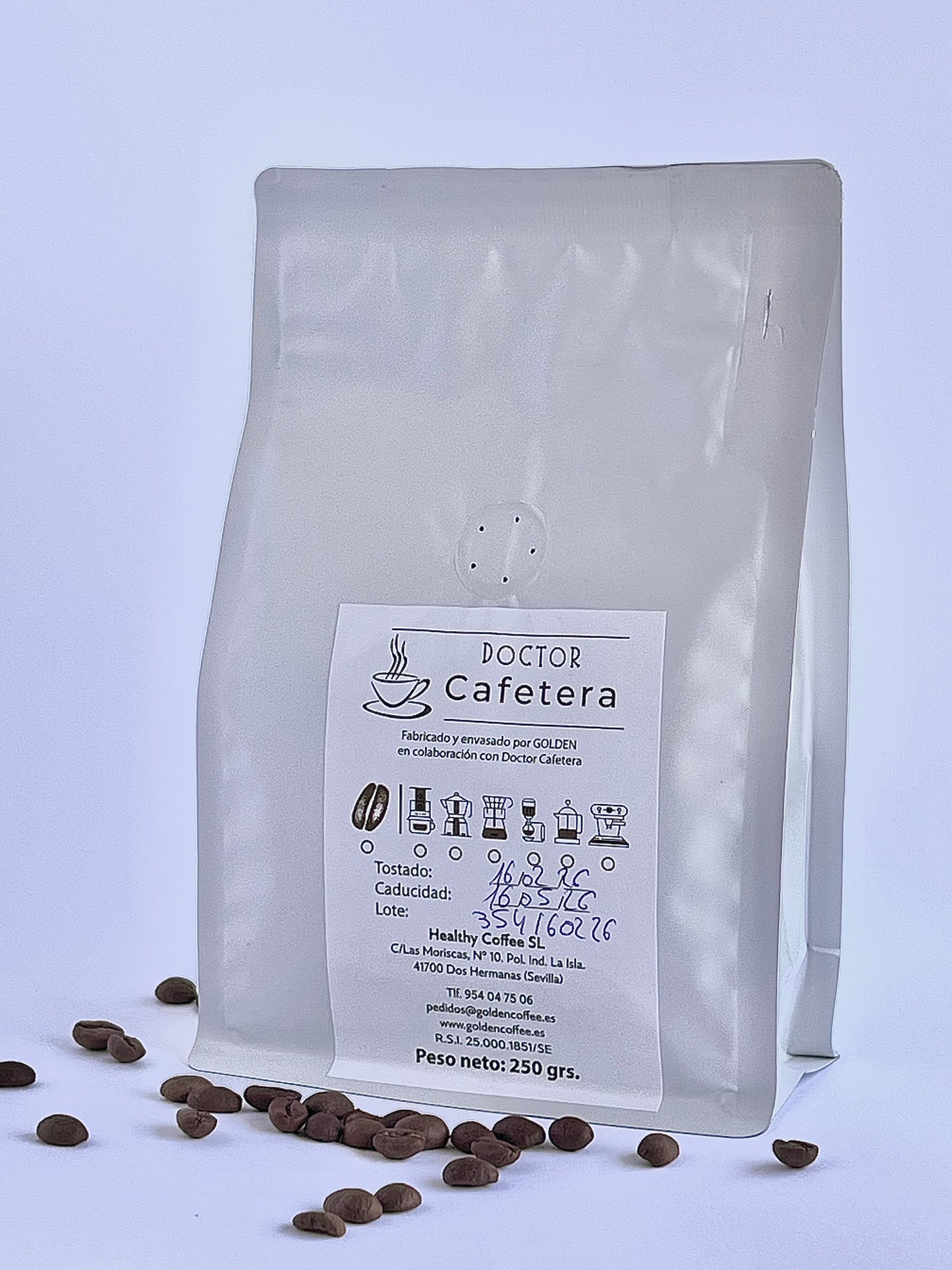 Café de especialidad Colombia - Descafeinado - 250gr