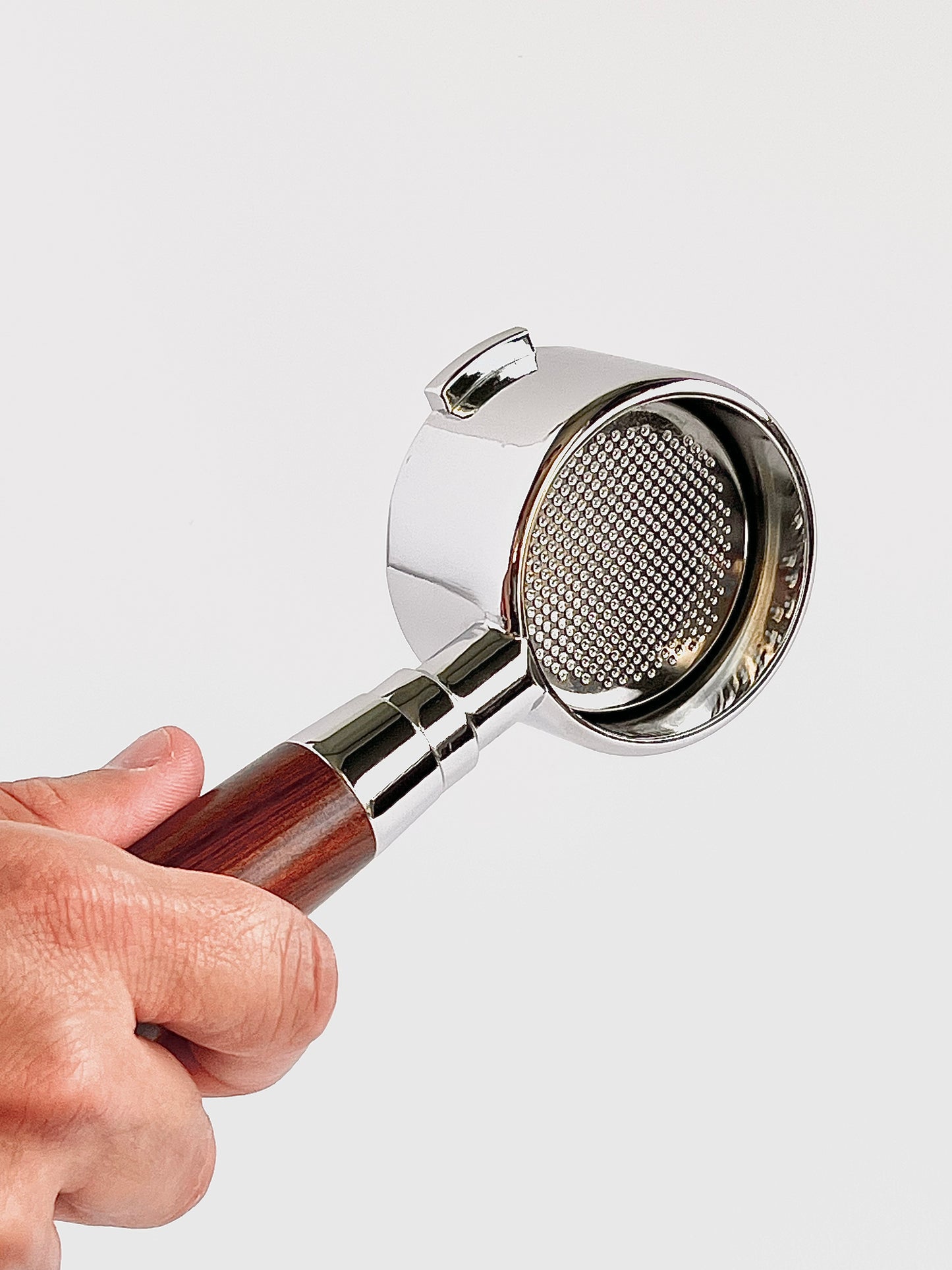 Portafiltro senza fondo da 51 mm compatibile con De’Longhi (2 alette)